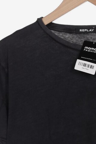 REPLAY T-Shirt L in Schwarz