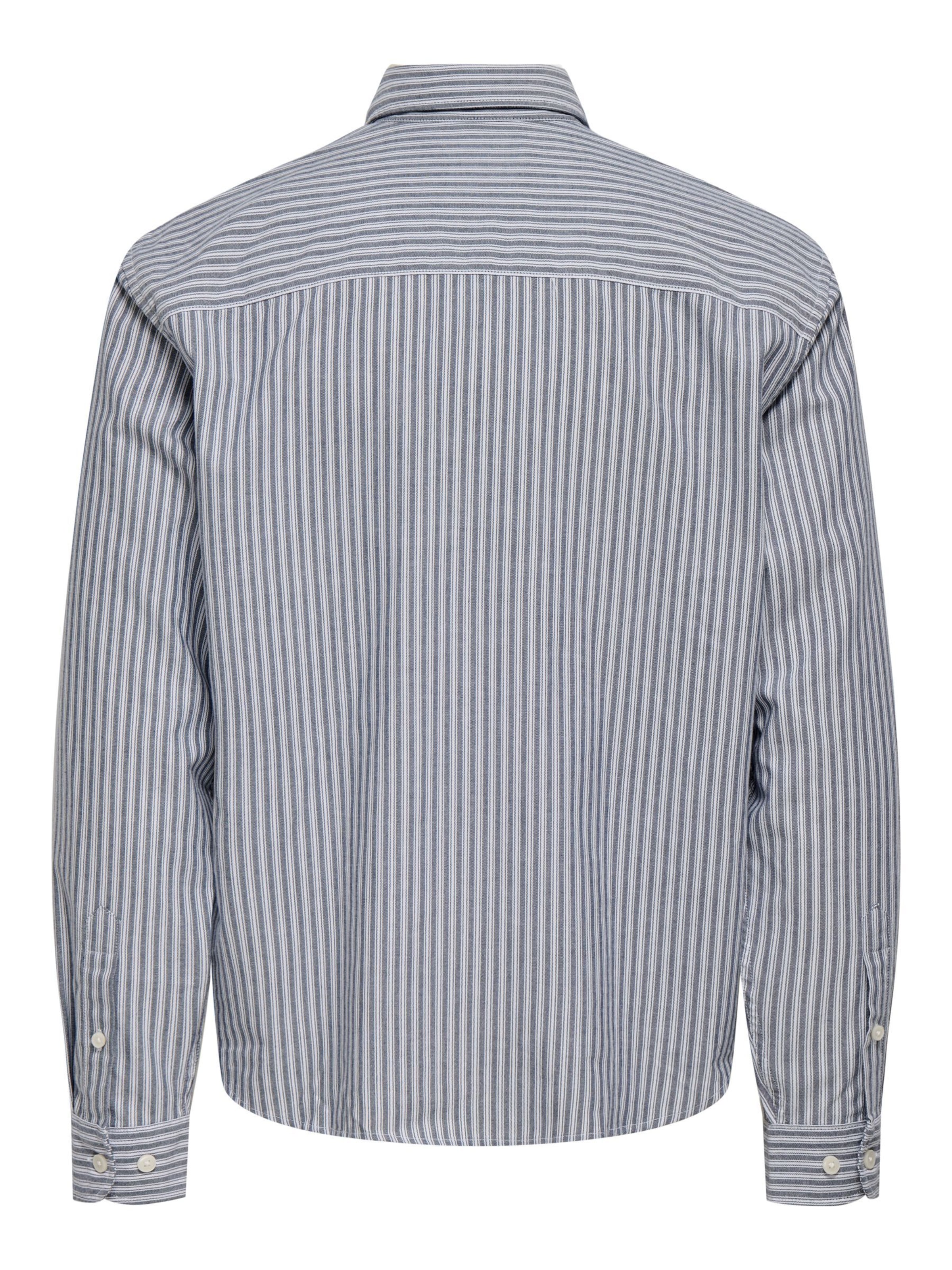 Only & Sons Regular fit Zakelijk overhemd 'ONSGiorgio' in Blauw