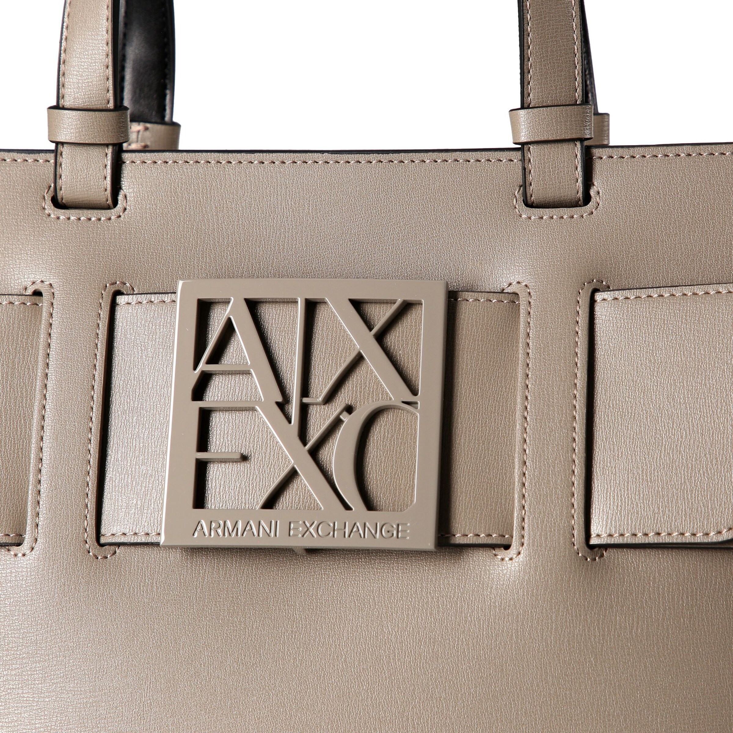 ARMANI EXCHANGE Shopper in Grijs