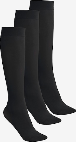 Next Sukkahousut värissä musta: etupuoli