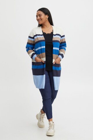 Fransa Knit Cardigan 'Melani' in Blue