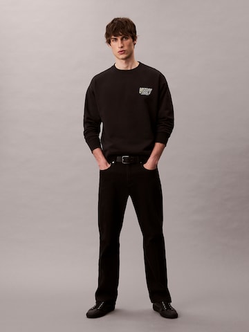 Calvin Klein Jeans Sweatshirt i svart