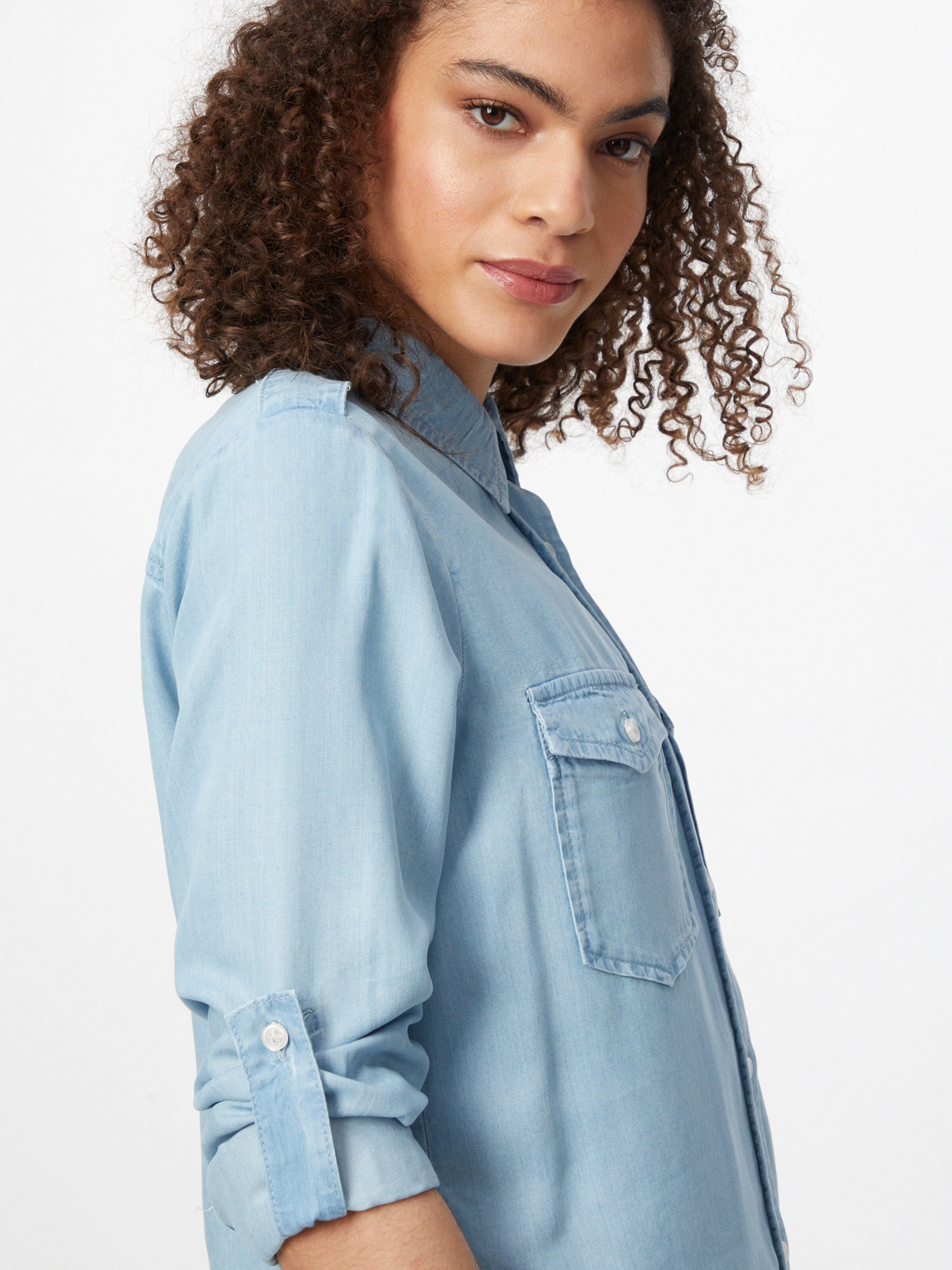 Frauen Große Größen LTB Bluse 'SIMELE' in Blau - VN27045 Frauen Große Größen LTB Bluse 'SIMELE' in Blau - VN27045