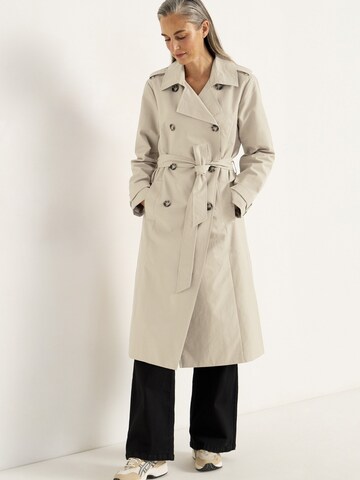 Cellbes of Sweden Tussenparka in Beige: voorkant