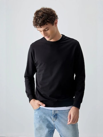 Sweat-shirt Tommy Life en noir