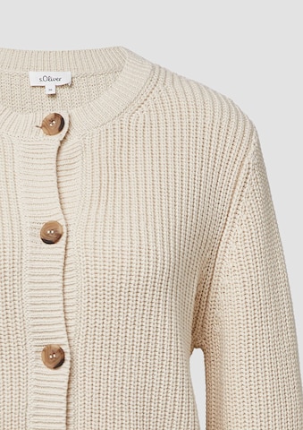 Cardigan s.Oliver en beige
