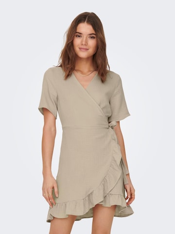 ONLY Dress 'THYRA' in Beige: front