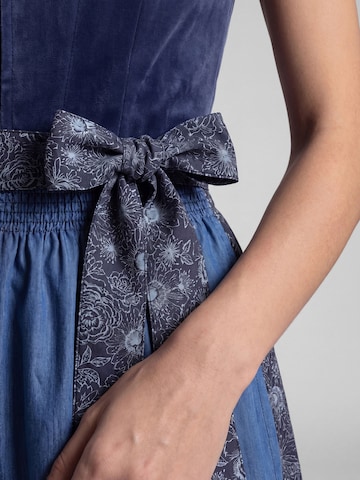 SPIETH & WENSKY Dirndl 'Kendall' in Blau