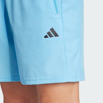 ADIDAS PERFORMANCE Regular Sportshorts 'Train Essentials' in Blau