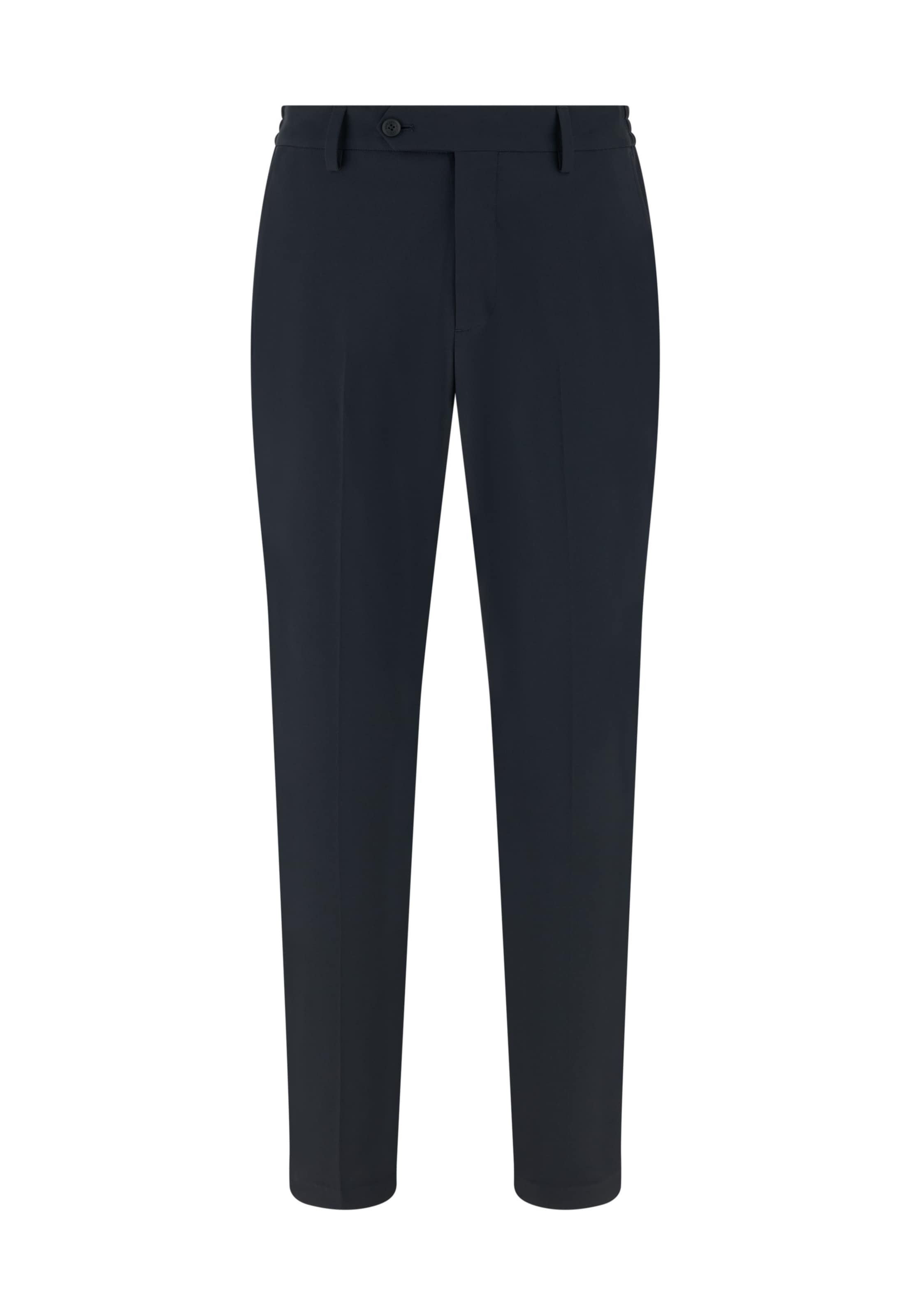 Boggi Milano Slimfit Broek in Blauw: voorkant