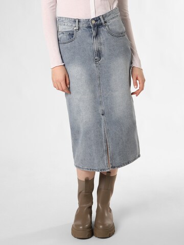 Marie Lund Skirt in Blue: front