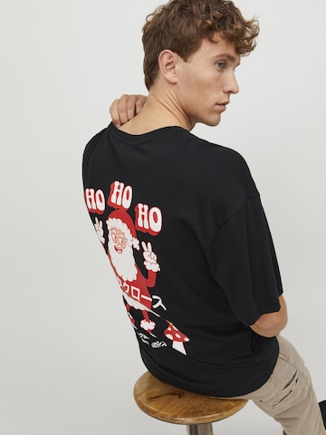 JACK & JONES Bluser & t-shirts 'CEREMONY' i sort