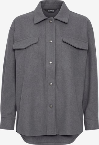 Oxmo Between-Season Jacket 'Valen' in Grey: front