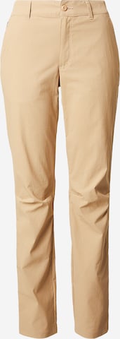 ruda COLUMBIA Standartinis Laisvalaikio kelnės 'Leslie Falls II': priekis