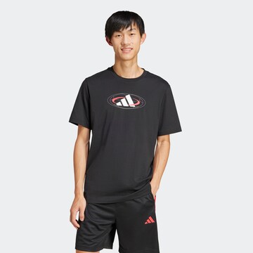 ADIDAS SPORTSWEAR T-Shirt in Schwarz: Vorderseite