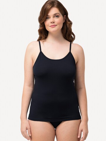 Ulla Popken Undershirt in Black: front