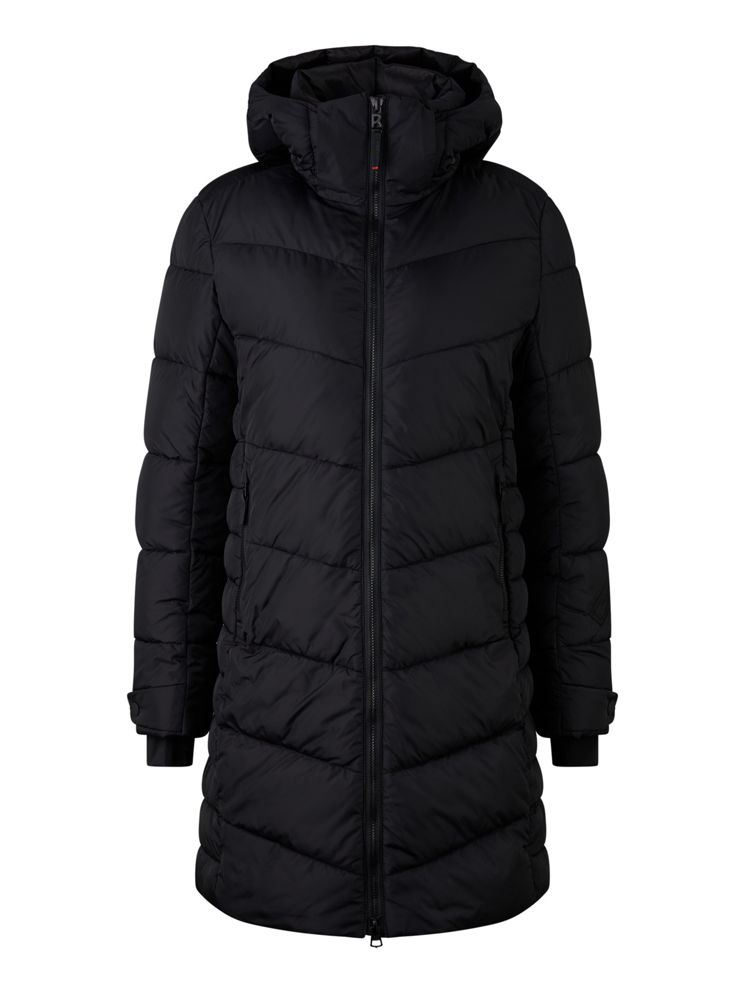 Bogner Fire + Ice Mantel 'Aenny' in Schwarz: Vorderseite