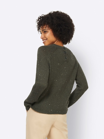 Pull-over heine en vert