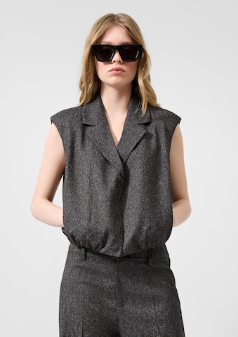 Gilet QS en gris : devant