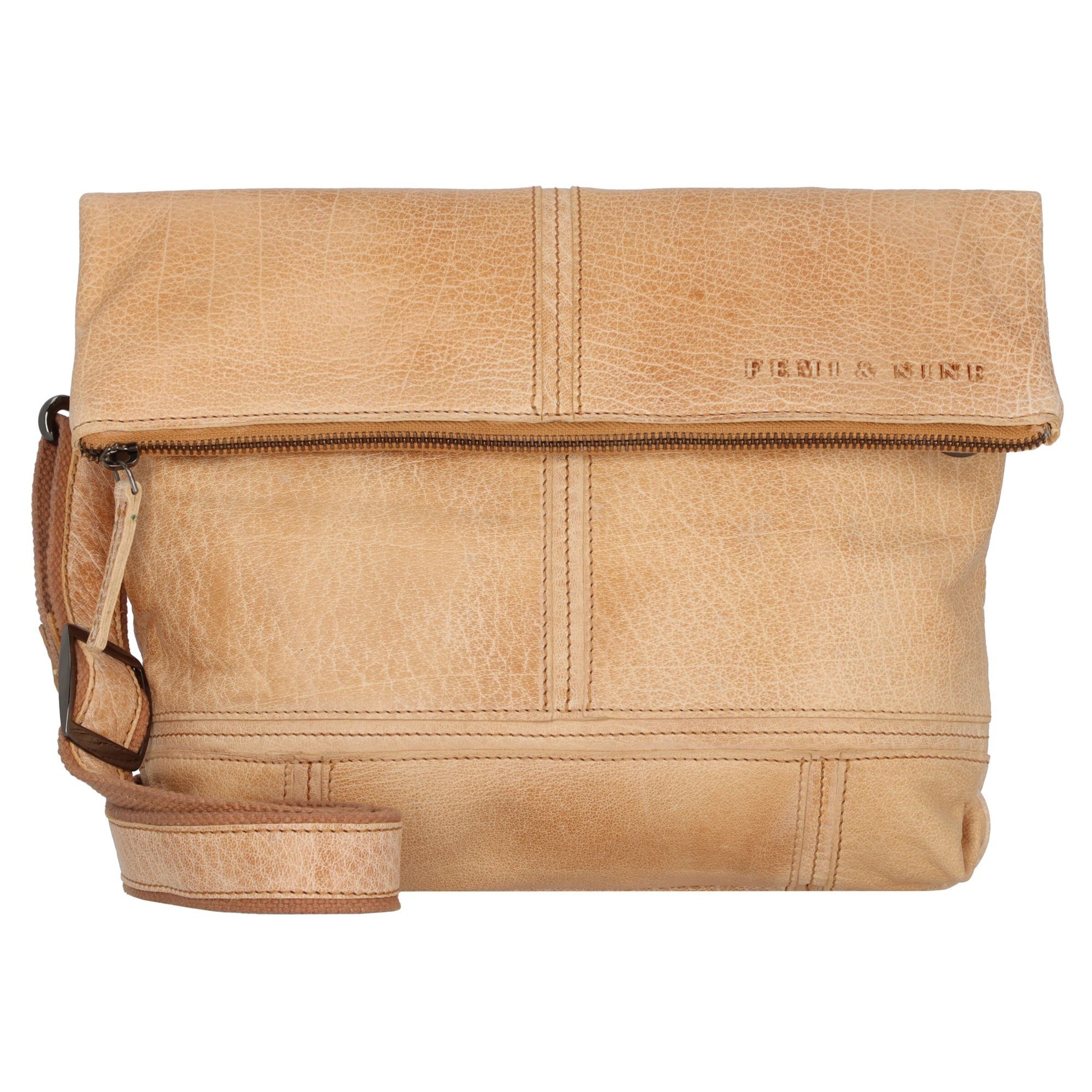 Greenland Nature Crossbody bag 'Femi & Nine' in Beige: front