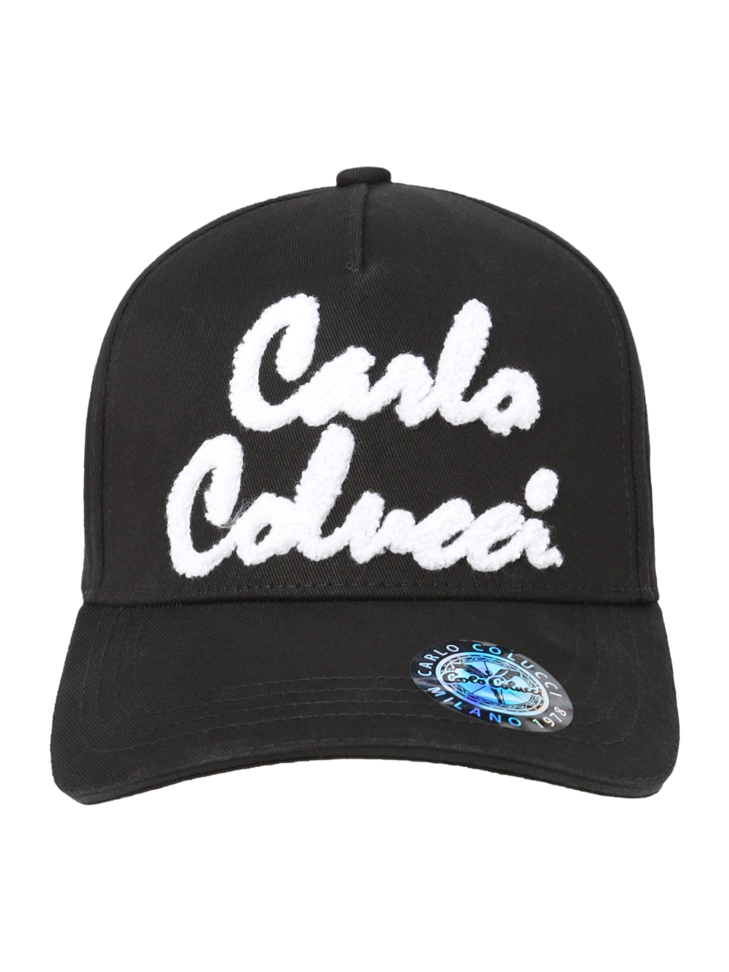 Carlo Colucci Cap in Schwarz