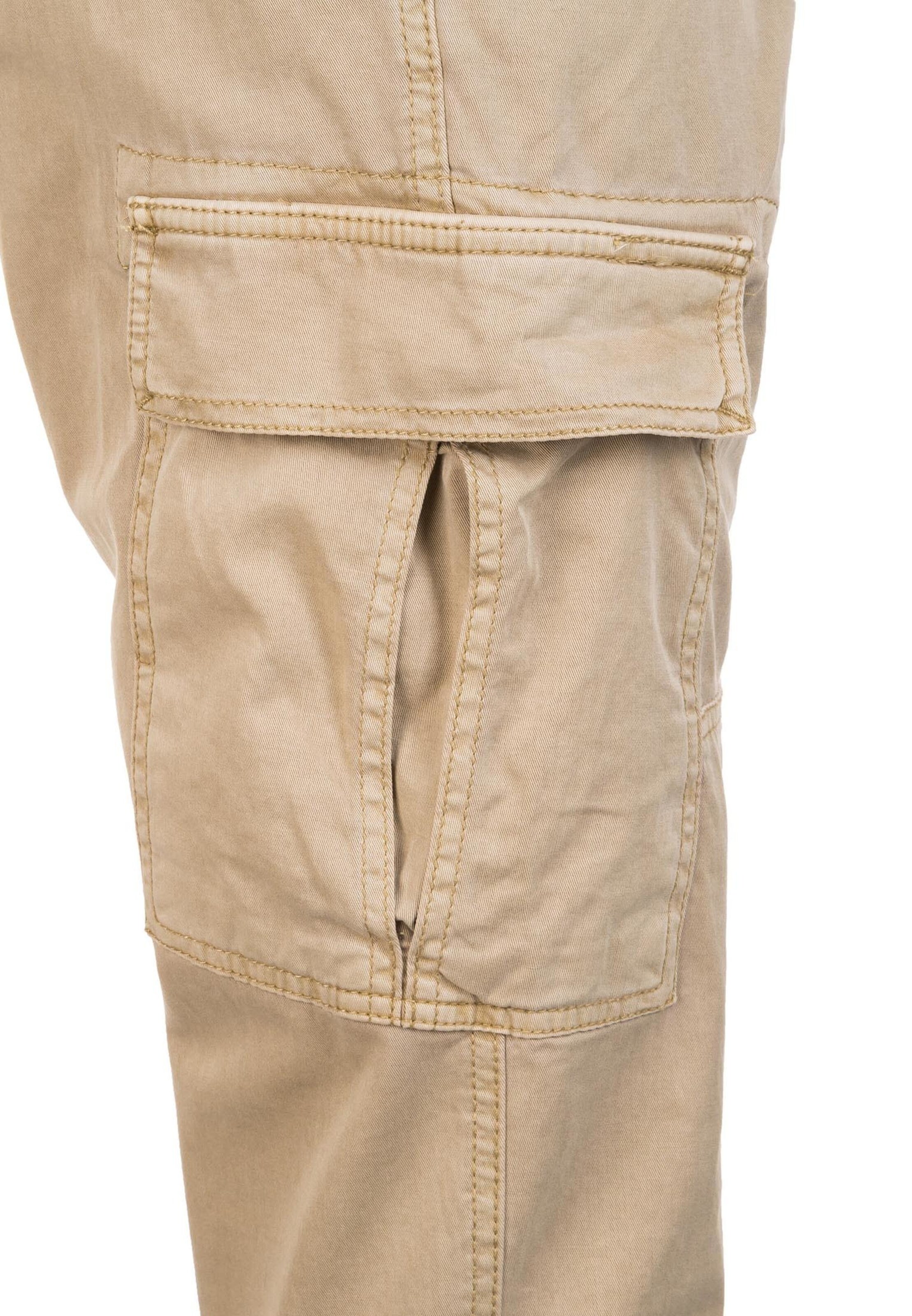 Urban Classics Конический (Tapered) Брюки-карго в Бежевый