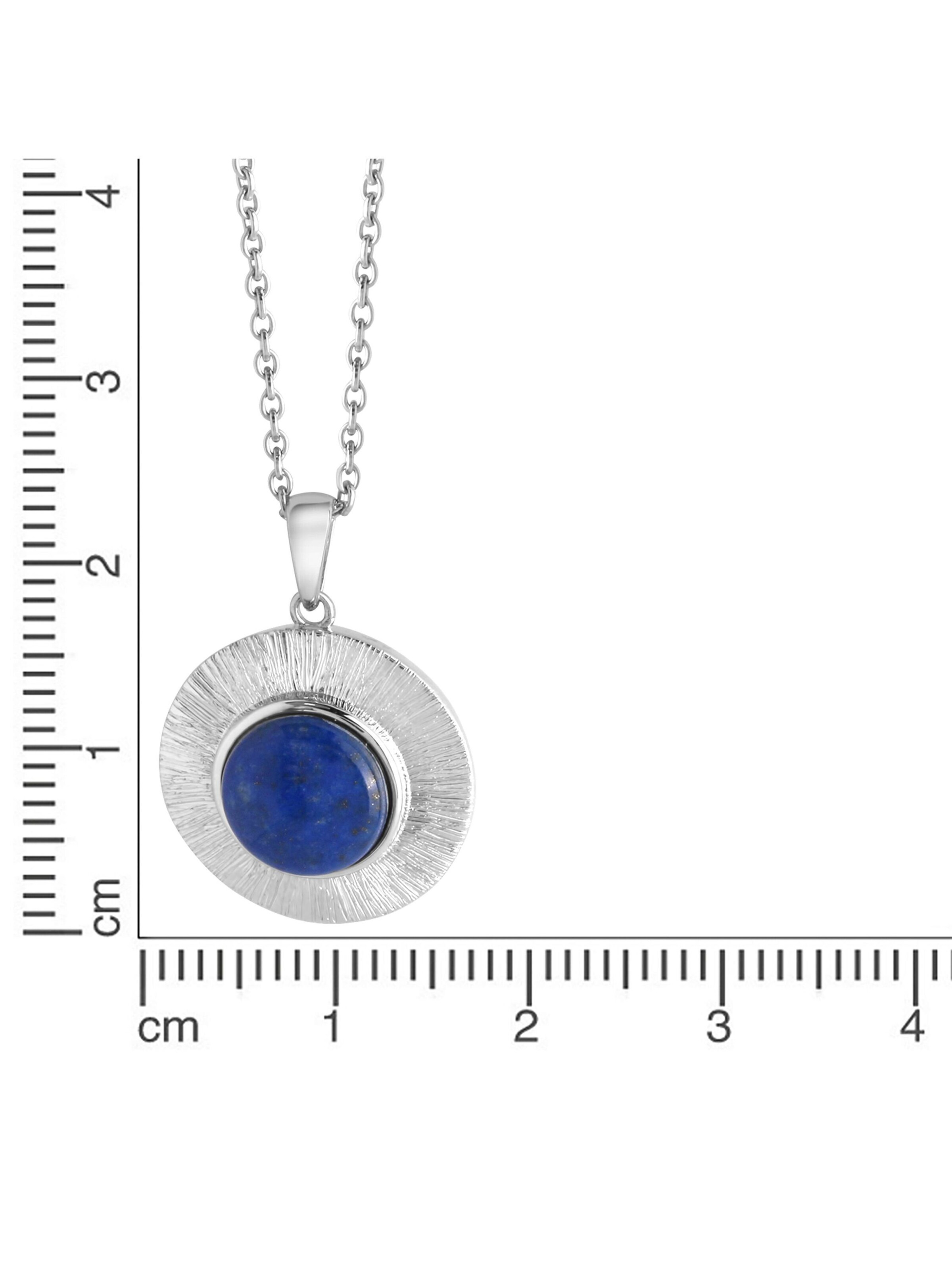 Zeeme Necklace in White: front