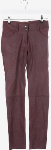 Utzon Pants in XXS in Red: front