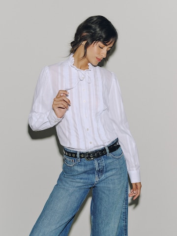 Next Bluse in Weiß: Vorderseite