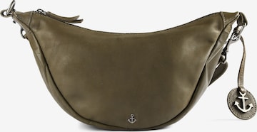 Harbour 2nd Umhängetasche 'Anchor Love' in Grün: Vorderseite