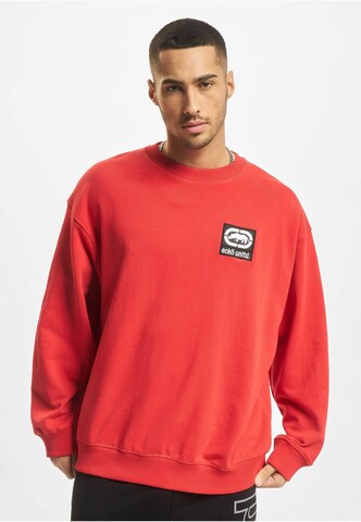 Sweat-shirt Ecko Unlimited en rouge : devant