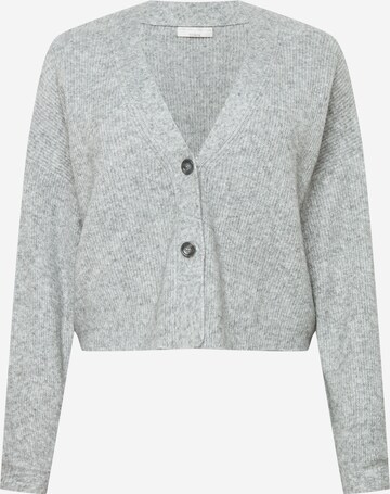 Guido Maria Kretschmer Curvy Knit Cardigan 'Nathalie' in Grey: front