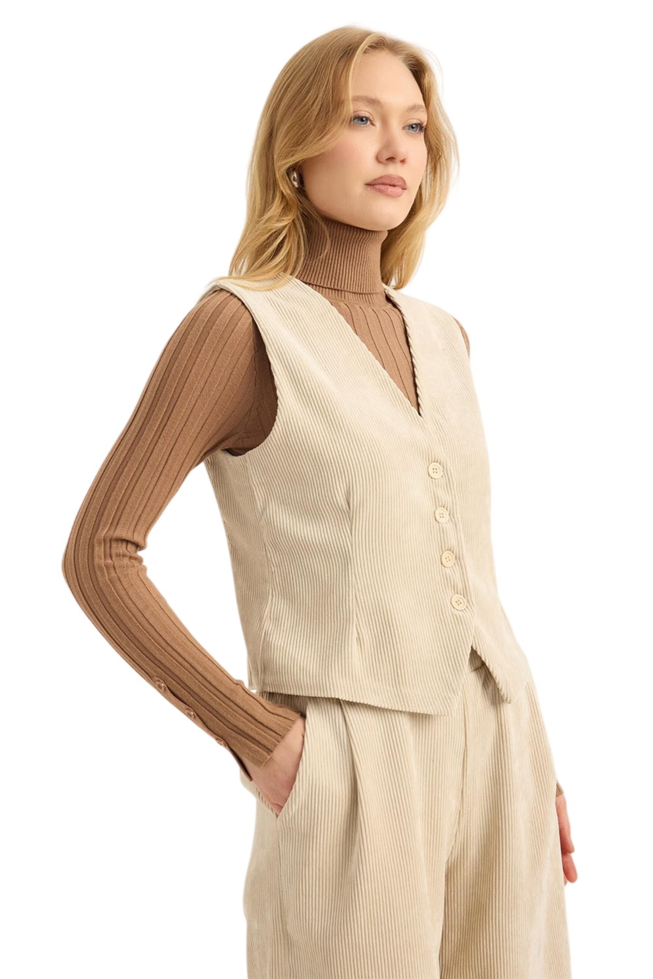 Gilet de costume HOME STORE en beige