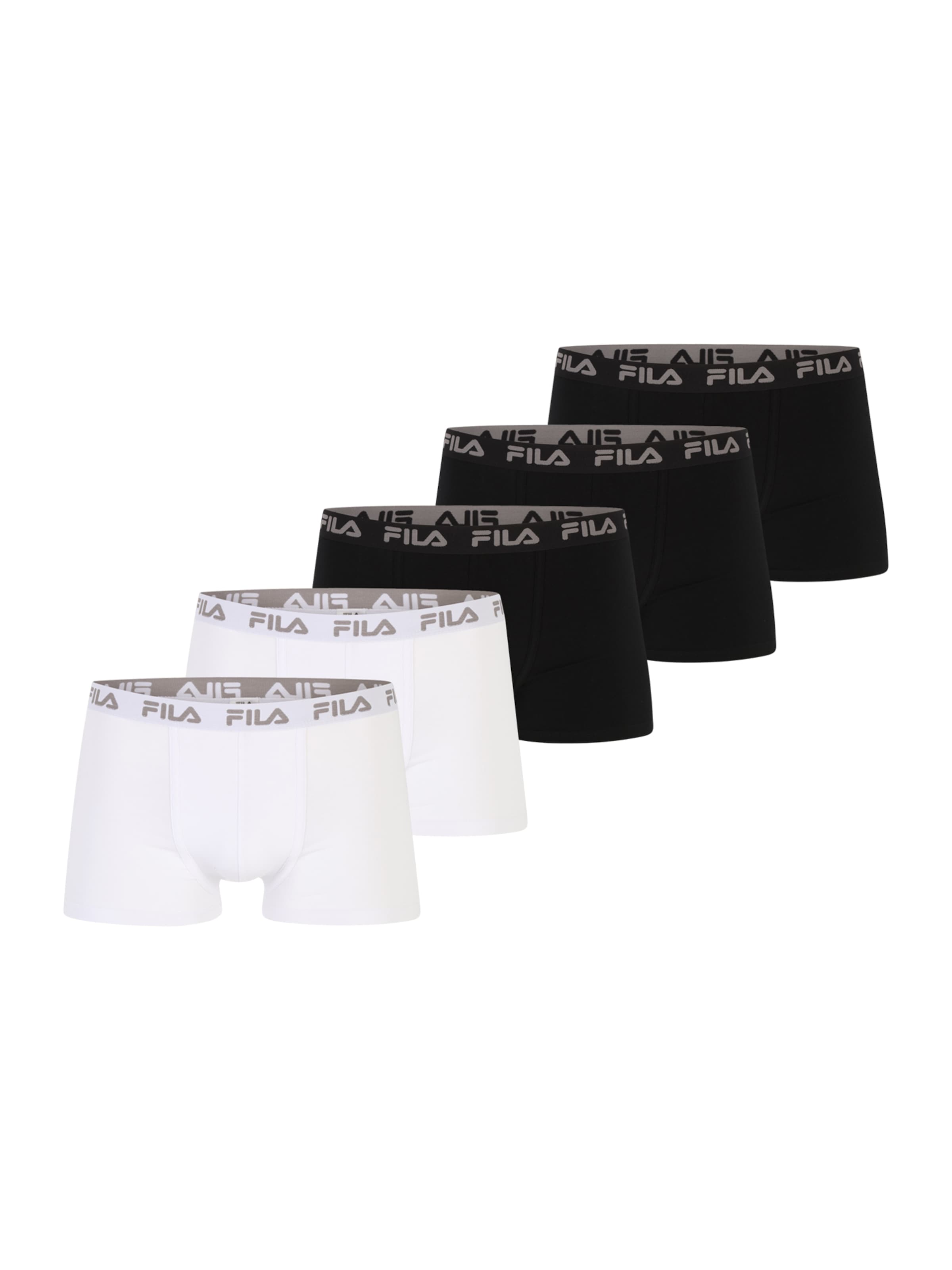 FILA Шорты Боксеры в Черный: спереди