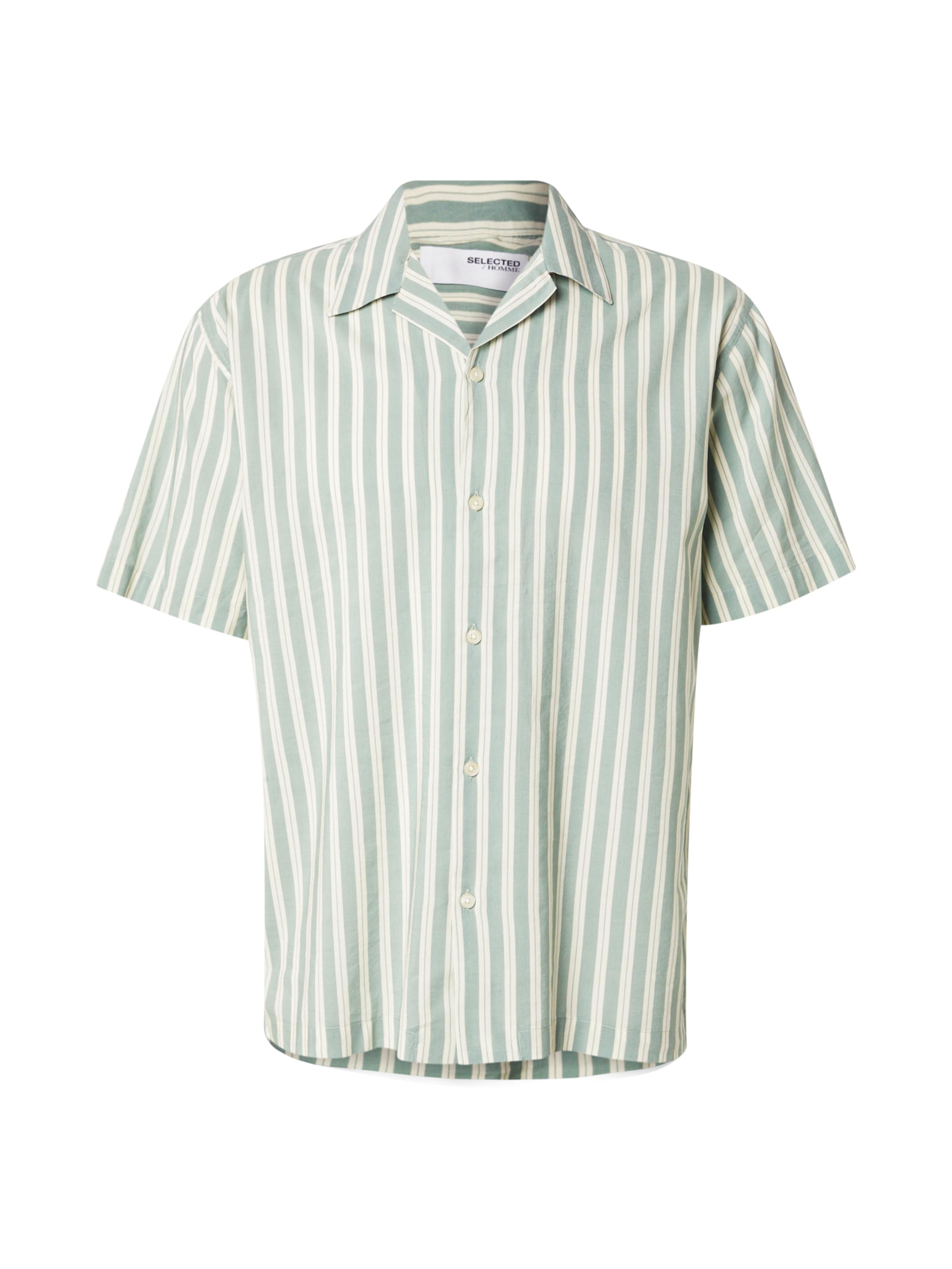 SELECTED Triiksärk 'SLHRLXAIR', värv roheline: eest vaates