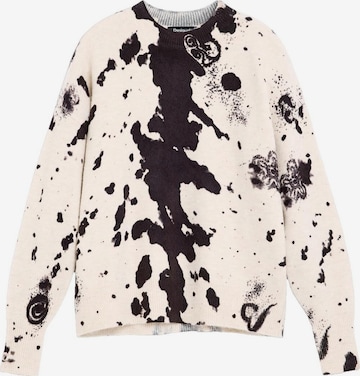 Desigual Pullover in Weiß: Vorderseite