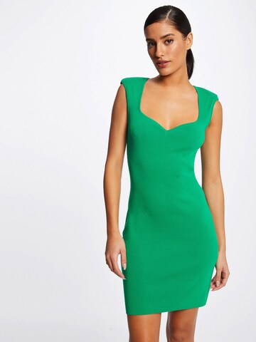 Morgan Gebreide jurk 'RMANI' in Groen: voorkant