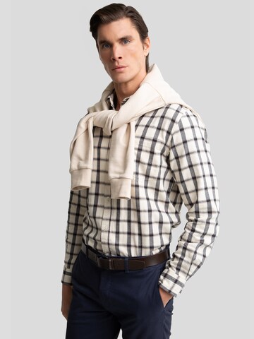 Coupe regular Chemise 'GRESTIN' BIG STAR en beige