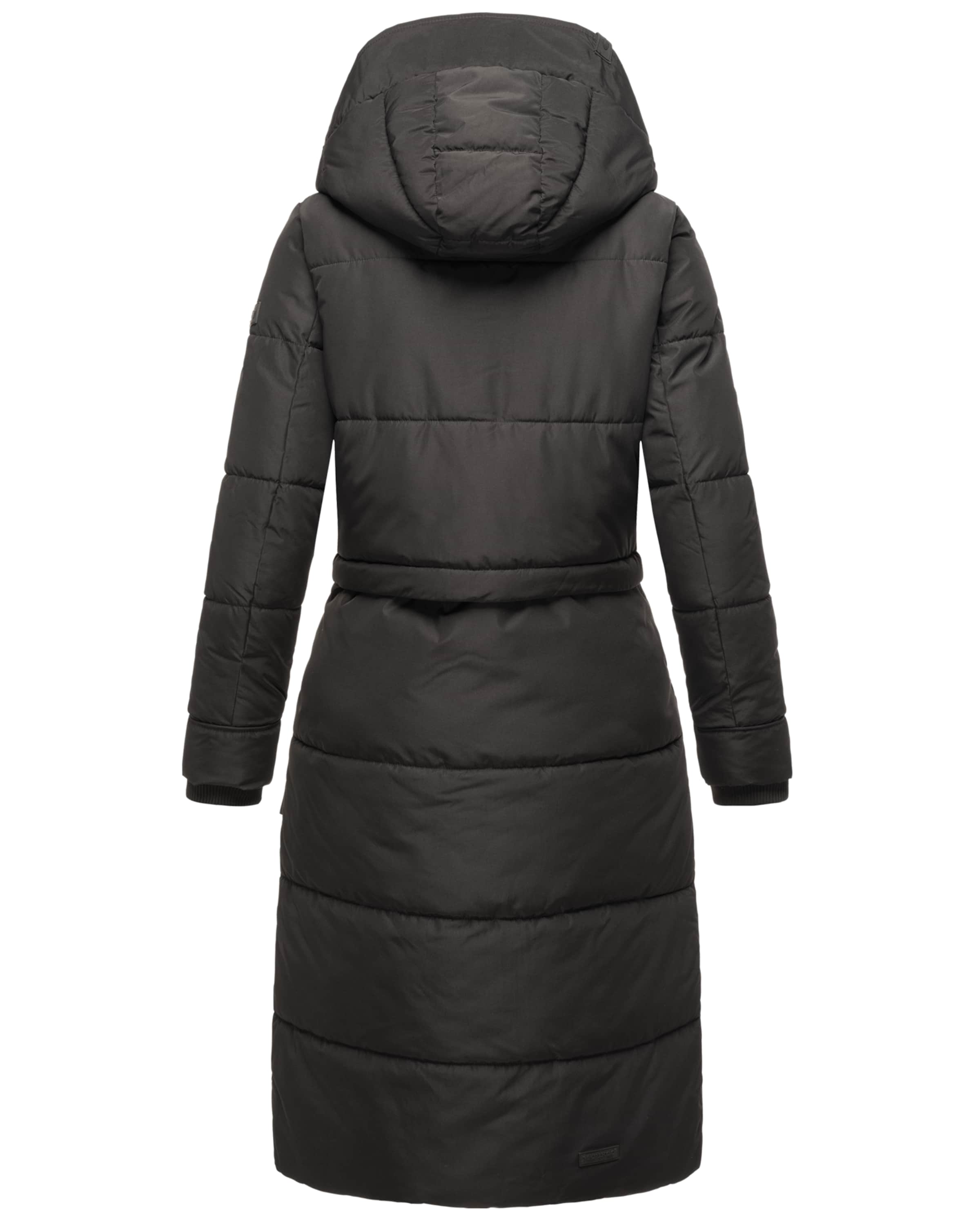 MARIKOO Χειμερινό παλτό 'Ayumii' σε μαύρο