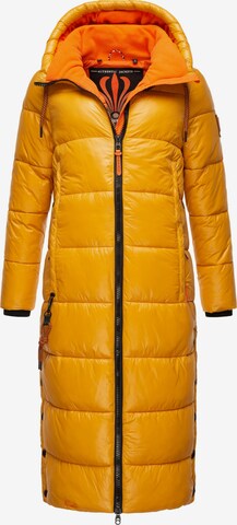 NAVAHOO Χειμερινό παλτό 'Schmuseengel' σε κίτρινο