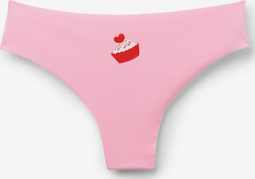 Tezenis Slip in Pink: Vorderseite