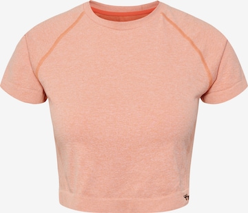 T-shirt fonctionnel Hummel en orange : devant