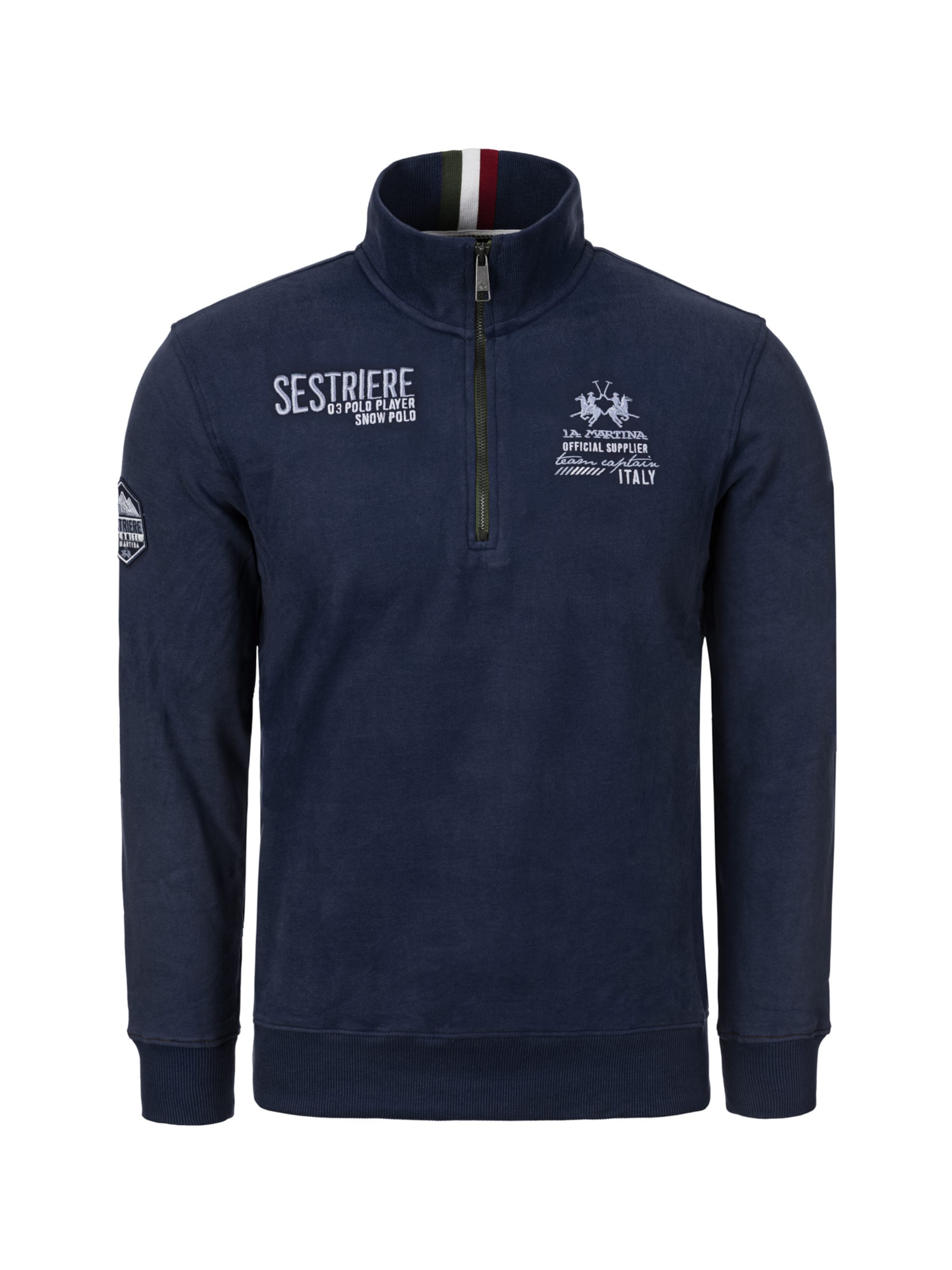 Pullover di La Martina in blu: frontale