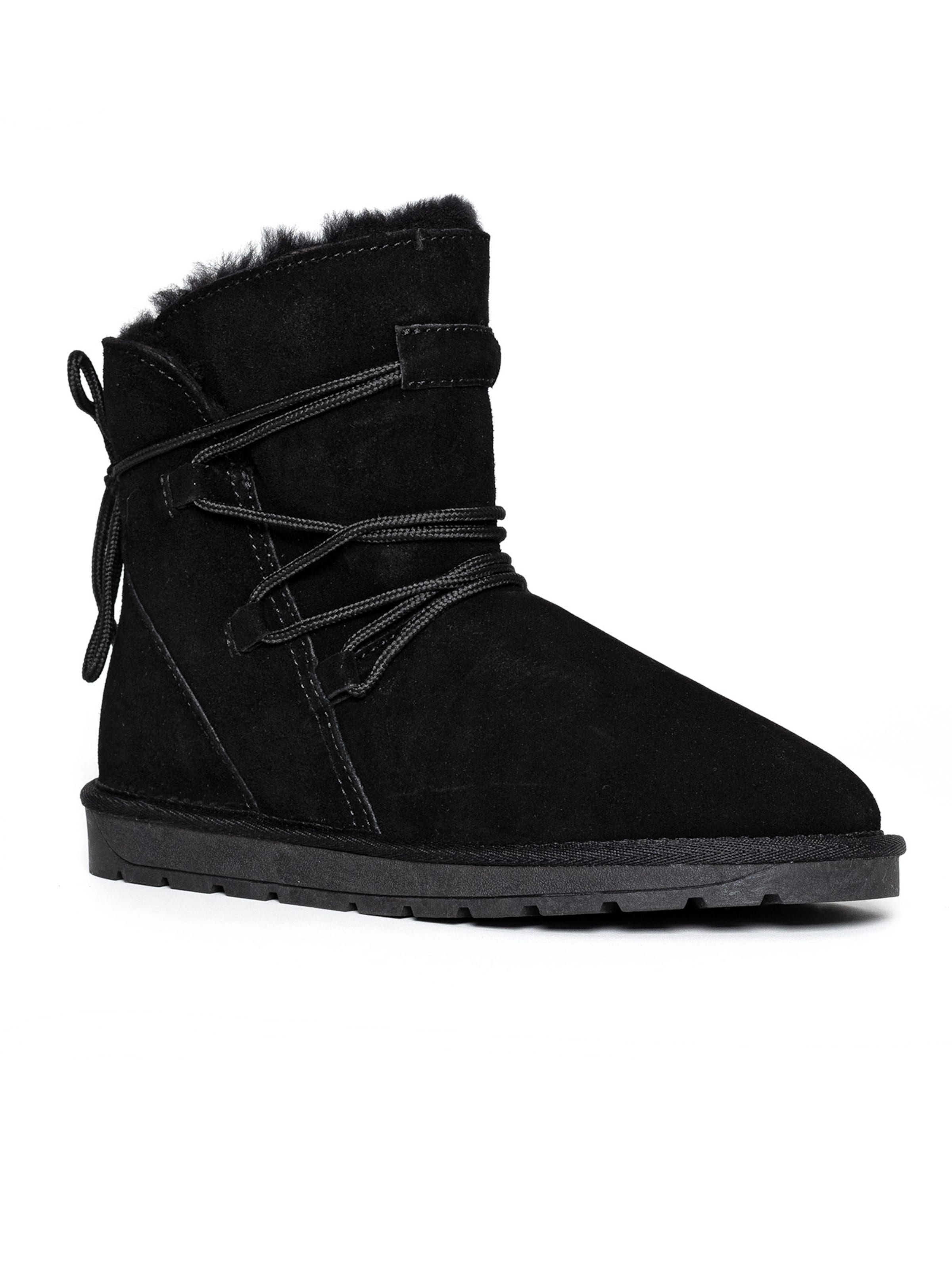 Bocanci de zăpadă 'Luna' de la Gooce pe negru