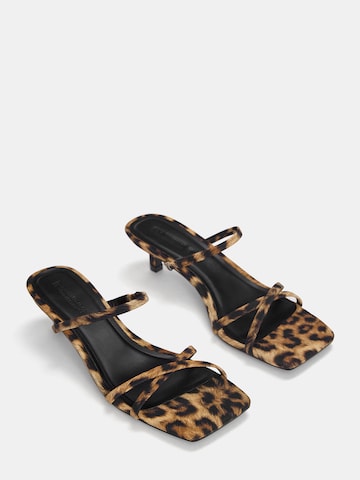 Mule Pull&Bear en beige