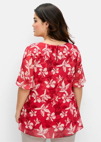 SHEEGO Blouse in Rood