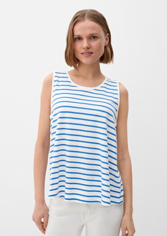 s.Oliver Top in Blauw: voorkant