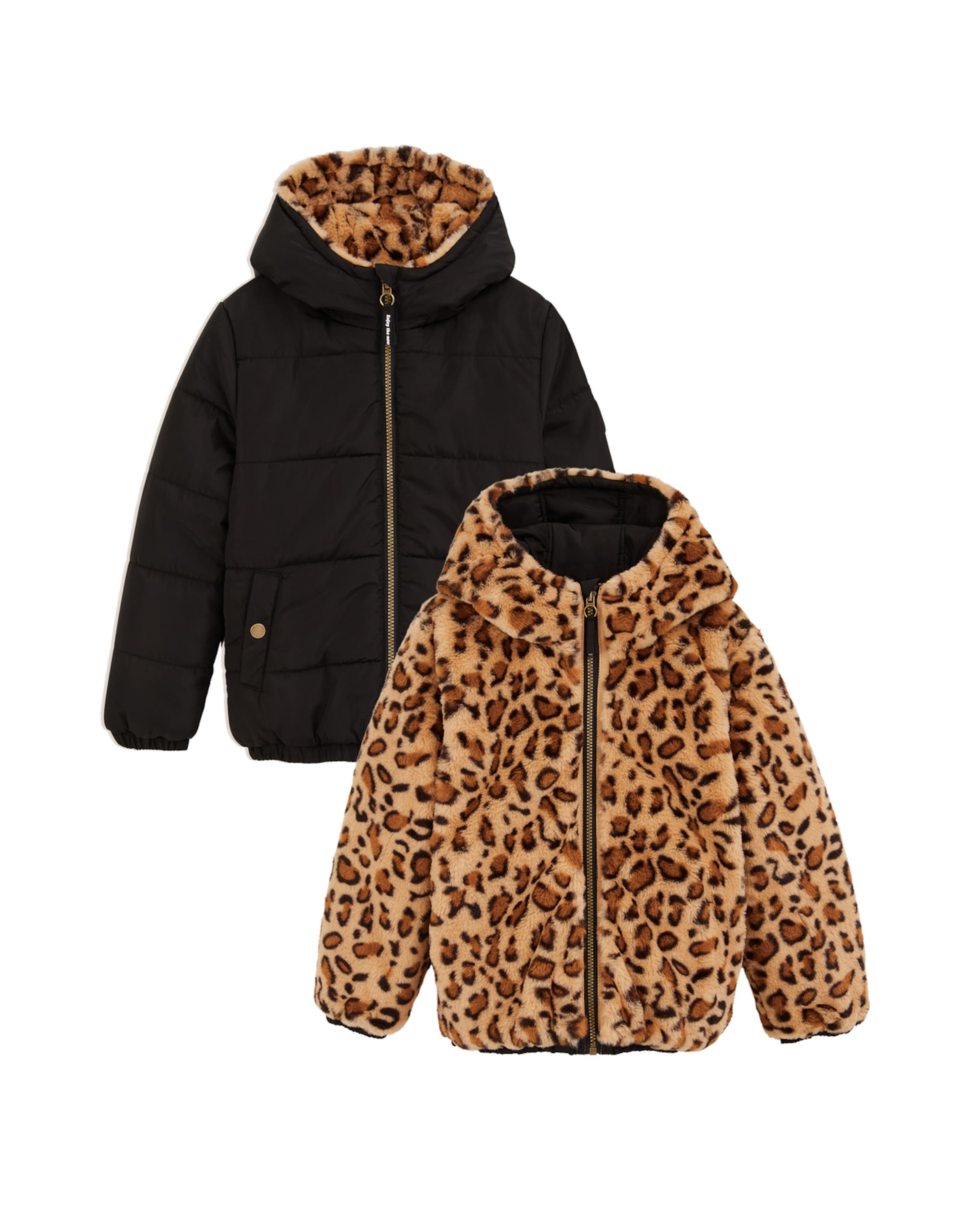 melns WE Fashion Starpsezonu jaka: no priekšpuses