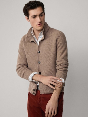 Vestes en maille Hackett London en beige