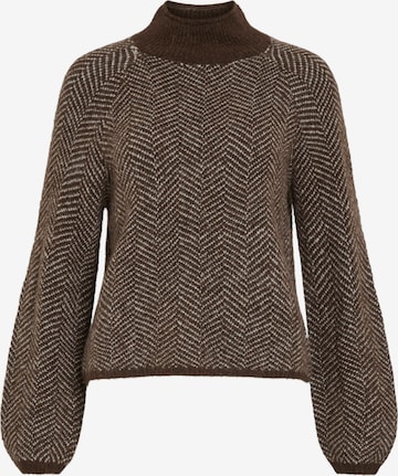 Pull-over 'Vilory' VILA en marron : devant